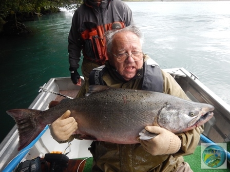 Fotos da pesca esportiva em Chaiten no Chile